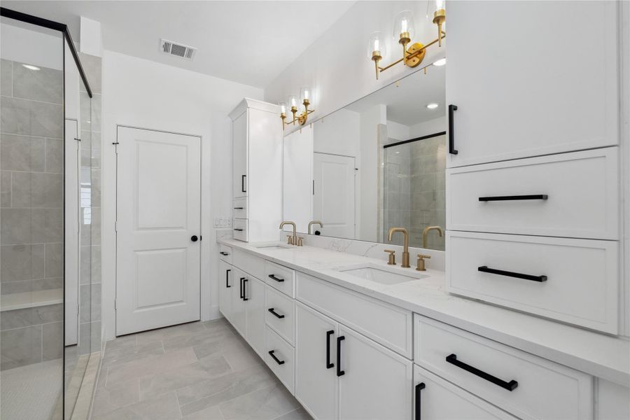 Furnished interior view inside a new home in , Houston (Image 11). Furnished interior view inside a new home in , Houston (Image 11).