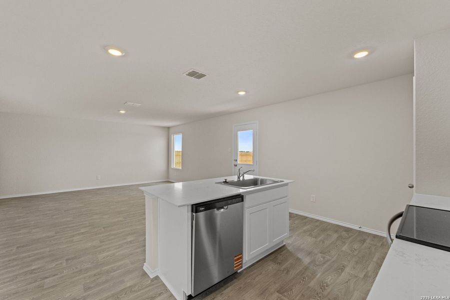 Furnished interior view inside a new home in Swenson Heights, Seguin (Image 10).