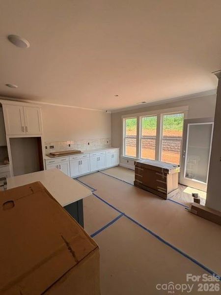 Construction progress of homesite 419