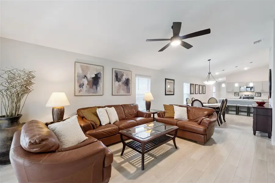 Furnished interior view inside a new home in , Haines City (Image 12).