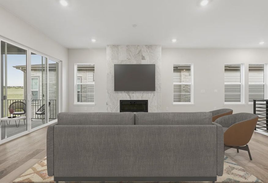 Homesite 8 Great Room - Virtually Staged - 6 of 23