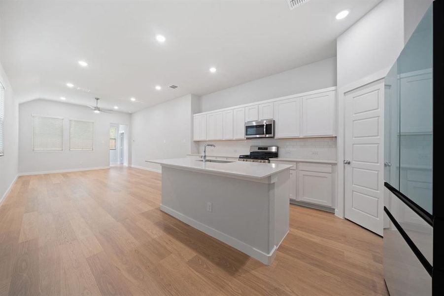 Furnished interior view inside a new home in , Princeton (Image 6).