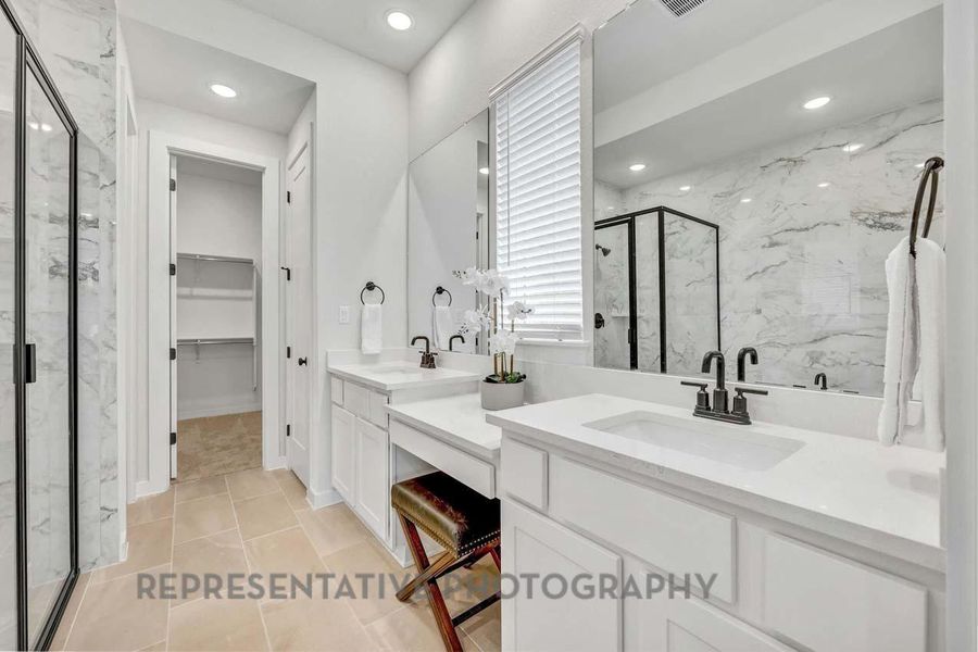 Furnished interior view inside a new home in Jordan Ranch, Fulshear (Image 3). Furnished interior view inside a new home in Jordan Ranch, Fulshear (Image 3).