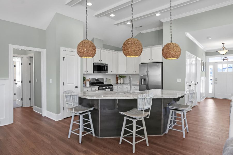 Representative furnished interior of a home built from the Lanai by Bill Clark Homes in The Sanctuary at Sunset Beach, Sunset Beach (Image 36). Representative furnished interior of a home built from the Lanai by Bill Clark Homes in The Sanctuary at Sunset Beach, Sunset Beach (Image 36).