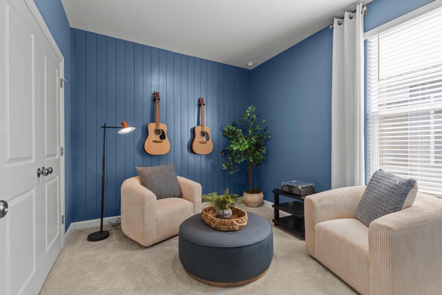 Representative furnished interior of a home built from the The Orchid by Chesapeake Homes in Coastal Club of the Carolinas, Calabash (Image 8).
