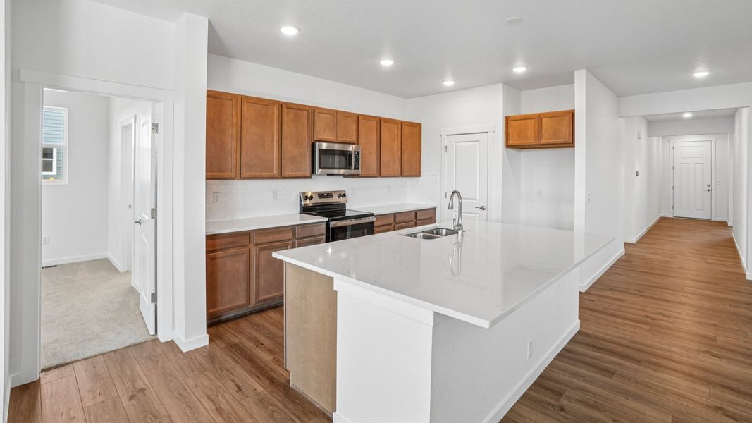 Furnished interior view inside a new home in Trevenna, Windsor (Image 11).