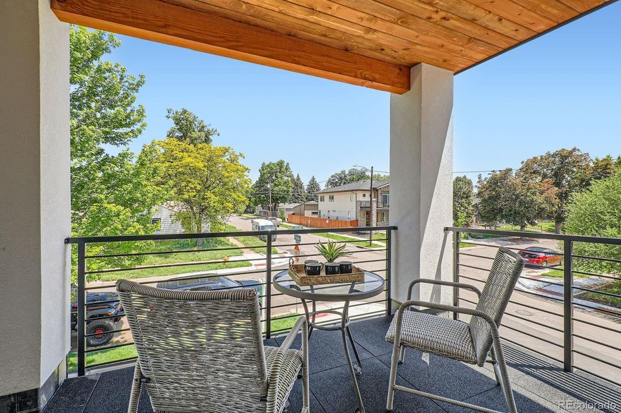 Primary Bedroom Balcony