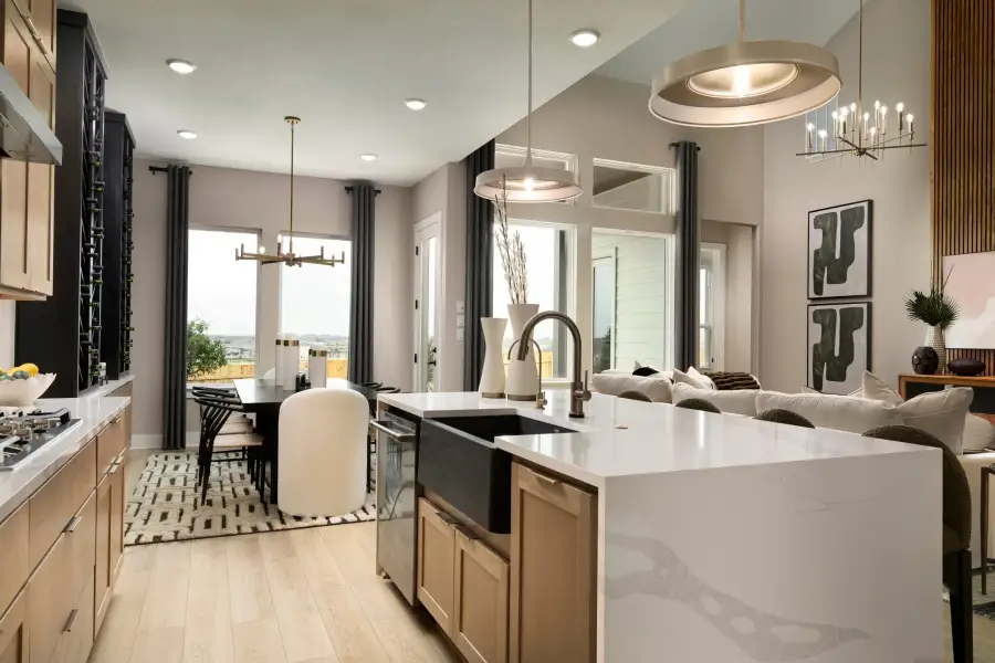 Furnished interior view inside a new home in Edgewood, Leander (Image 16).