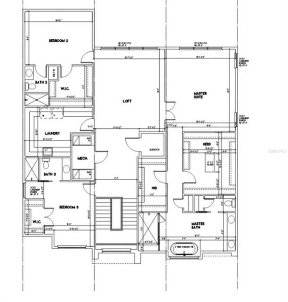 2D floor plan layout of this home in , Clearwater, FL (Image 3).
