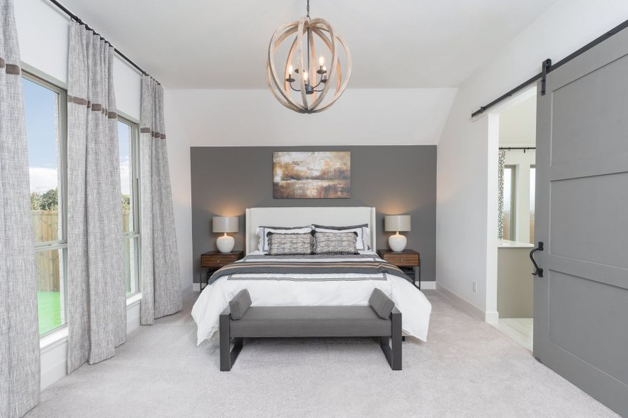 Furnished interior view inside a new home in Ventana, Fort Worth (Image 7). Furnished interior view inside a new home in Ventana, Fort Worth (Image 7).