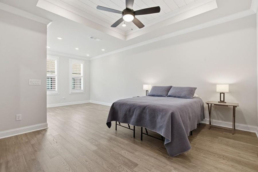 Furnished interior view inside a new home in , Alpharetta (Image 36).