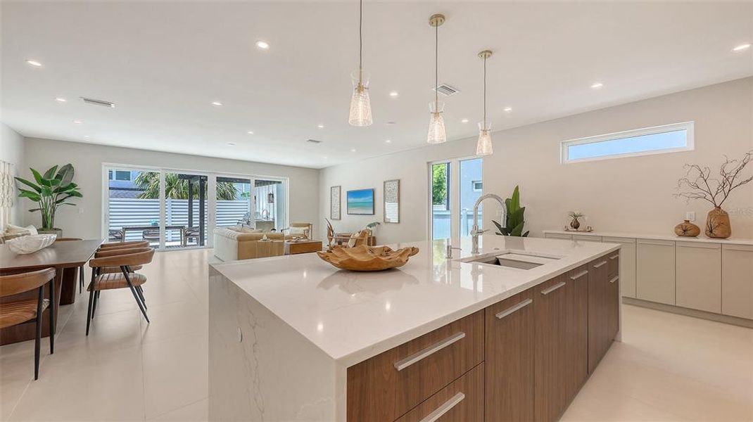 Furnished interior view inside a new home in , Sarasota (Image 11).