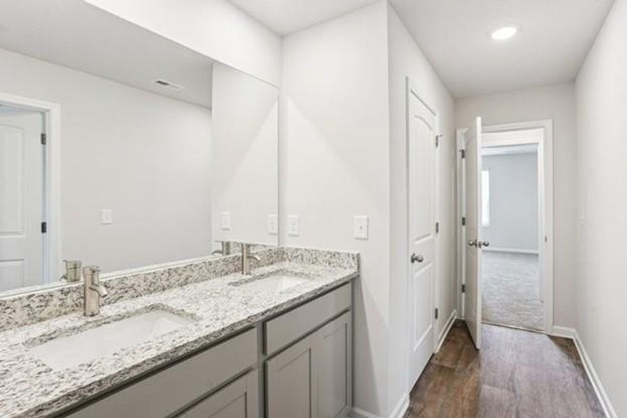 Furnished interior view inside a new home in Conner Springs, Social Circle (Image 5).