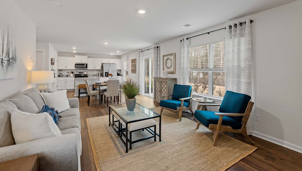 Furnished interior view inside a new home in Bentley Park, Greenwood (Image 21).