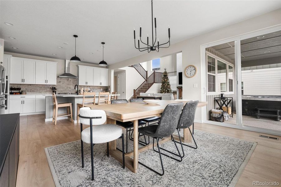 Furnished interior view inside a new home in Macanta Destination Collection, Castle Rock (Image 11). Furnished interior view inside a new home in Macanta Destination Collection, Castle Rock (Image 11).