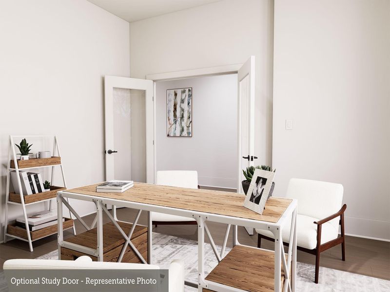 Furnished interior view inside a new home in Legacy - Retreat Collection, League City (Image 3).