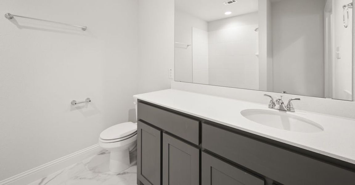 Representative exterior photo of a completed home built from the Meredith by Impression Homes in Main Street Village, Mansfield, TX (Image 21). Representative exterior photo of a completed home built from the Meredith by Impression Homes in Main Street Village, Mansfield, TX (Image 21).