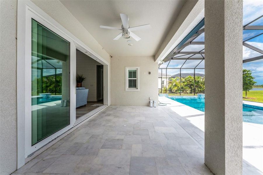 Exterior details and patio area of a home in , Venice (Image 4). Exterior details and patio area of a home in , Venice (Image 4).