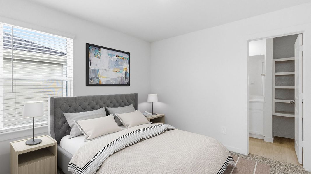 Furnished interior view inside a new home in Sorrento, Richmond (Image 17).