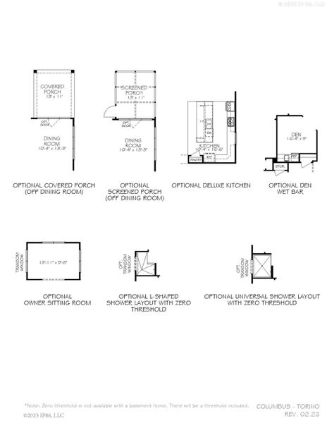 2D floor plan layout for the Torino by Epcon Communities in The Grove at Haven Hill, Lenoir City, TN (Image 25). 2D floor plan layout for the Torino by Epcon Communities in The Grove at Haven Hill, Lenoir City, TN (Image 25).