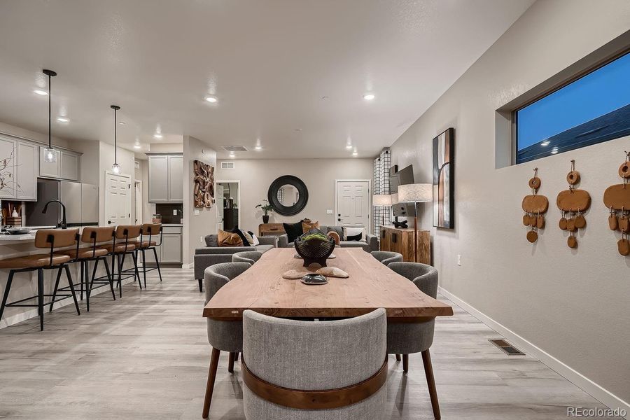 Furnished interior view inside a new home in , Westminster (Image 18). Furnished interior view inside a new home in , Westminster (Image 18).