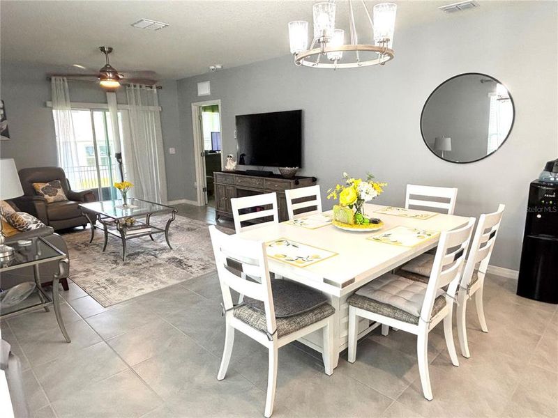 Furnished interior view inside a new home in Victoria Oaks, Deland (Image 16).