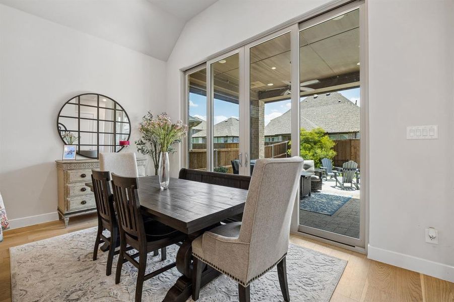 Furnished interior view inside a new home in Sandbrock Ranch, Aubrey (Image 14).