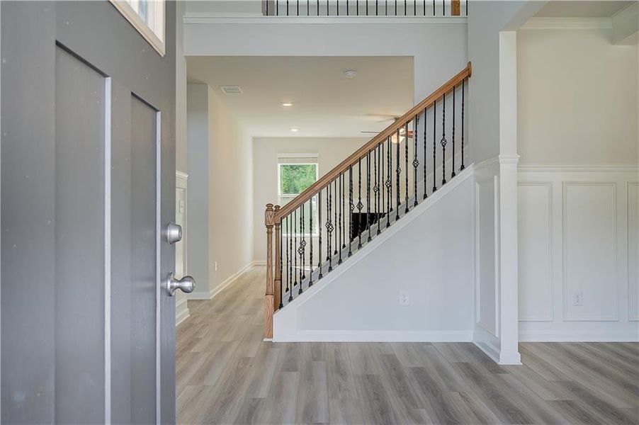 Spacious, unfurnished interior of a new home in Grandview at Millers Mill, Stockbridge (Image 34).