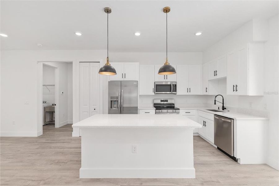 Furnished interior view inside a new home in , Ocala (Image 9).