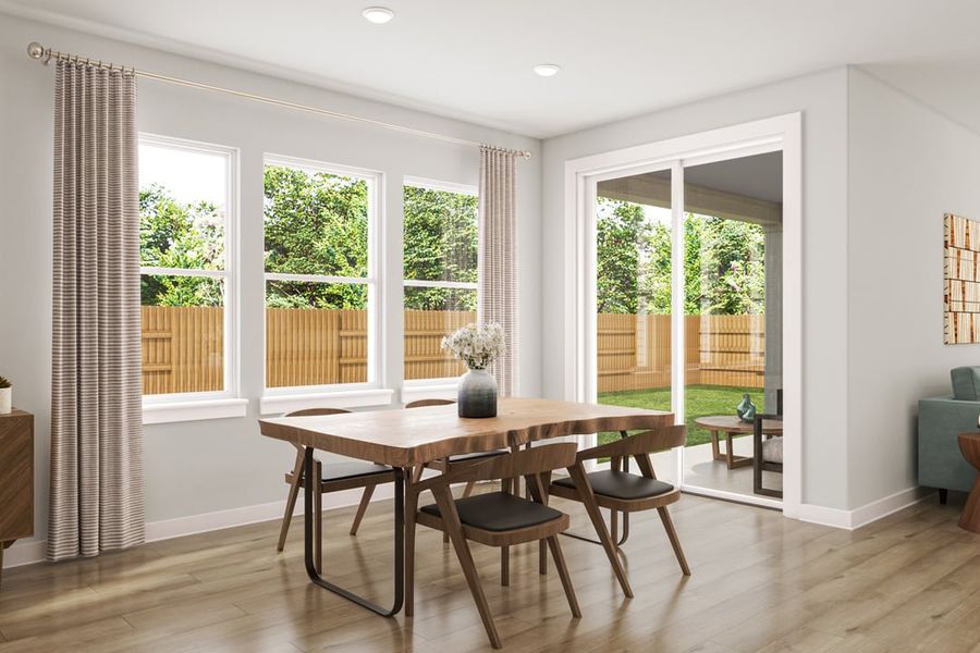 Representative furnished interior of a home built from the Tribeca by Tri Pointe Homes in Union Collection at Park Central, Georgetown (Image 8). Representative furnished interior of a home built from the Tribeca by Tri Pointe Homes in Union Collection at Park Central, Georgetown (Image 8).