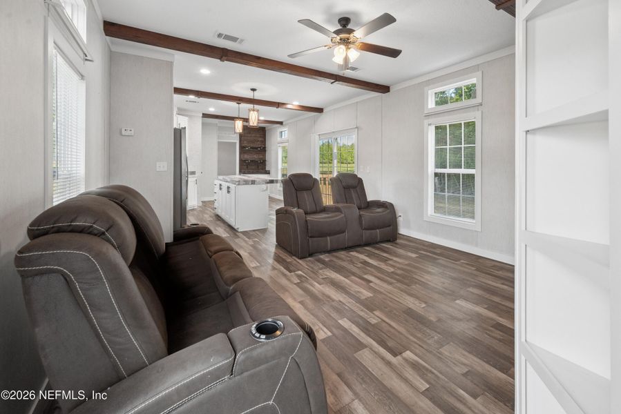 Furnished interior view inside a new home in , Gainesville (Image 7).