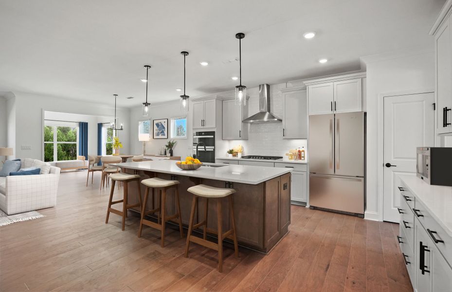 Furnished interior view inside a new home in Kinsdale, Lancaster (Image 17).