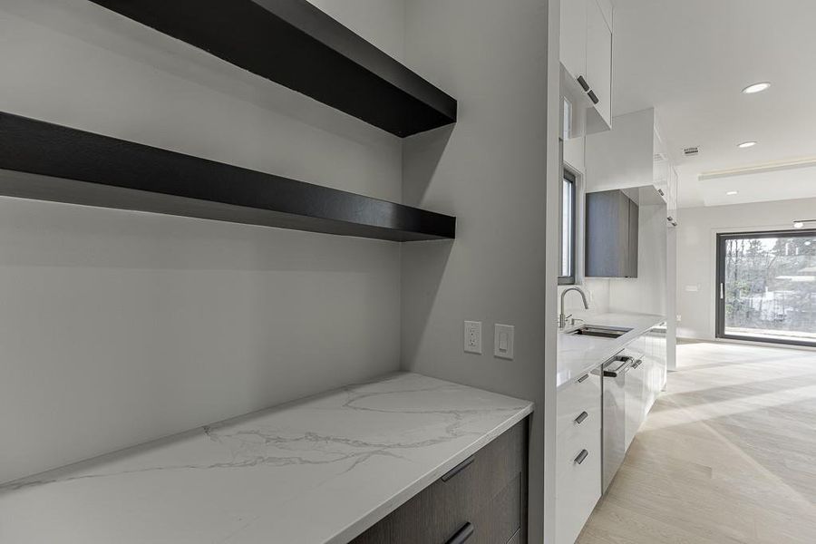 Furnished interior view inside a new home in , Buford (Image 21).