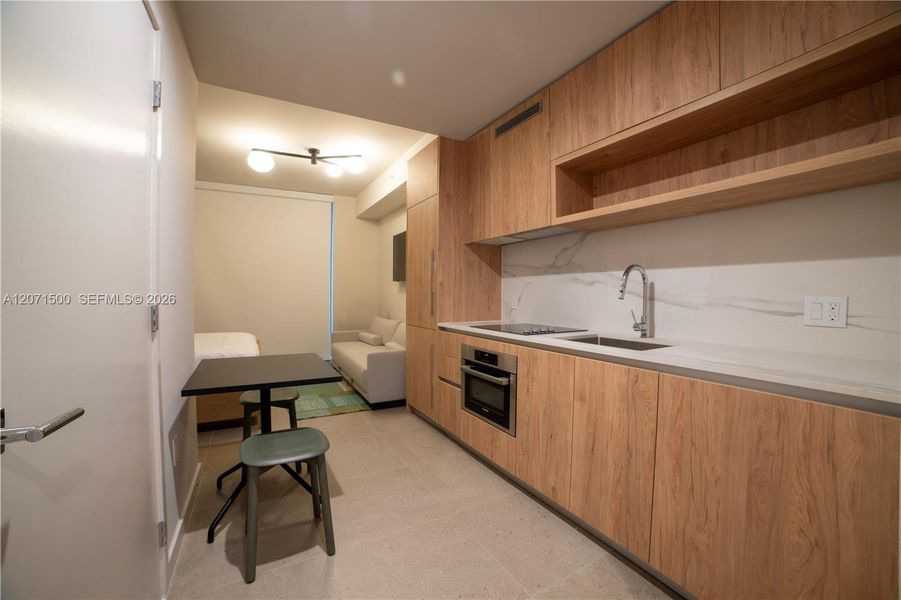 Furnished interior view inside a new home in , Miami (Image 4).