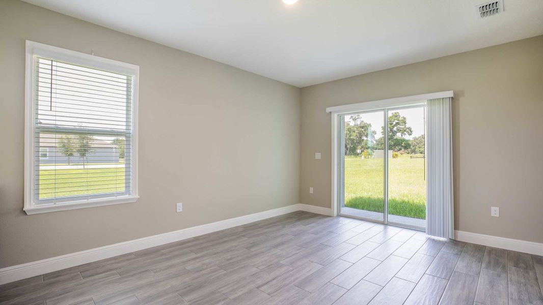 Representative unfurnished interior of a home built from the Columbus by Maronda Homes in Lake County Communities, Mount Plymouth (Image 18). Representative unfurnished interior of a home built from the Columbus by Maronda Homes in Lake County Communities, Mount Plymouth (Image 18).