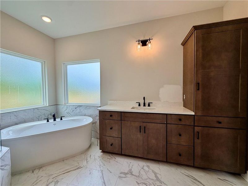 Furnished interior view inside a new home in Arbor West, Dawsonville (Image 16).