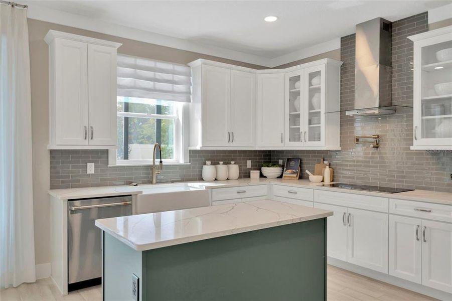 Furnished interior view inside a new home in Primrose at Longleaf, New Port Richey (Image 6).