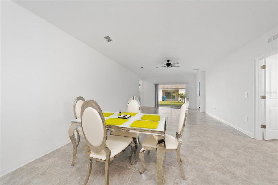 Furnished interior view inside a new home in Lawson Dunes, Haines City (Image 12).