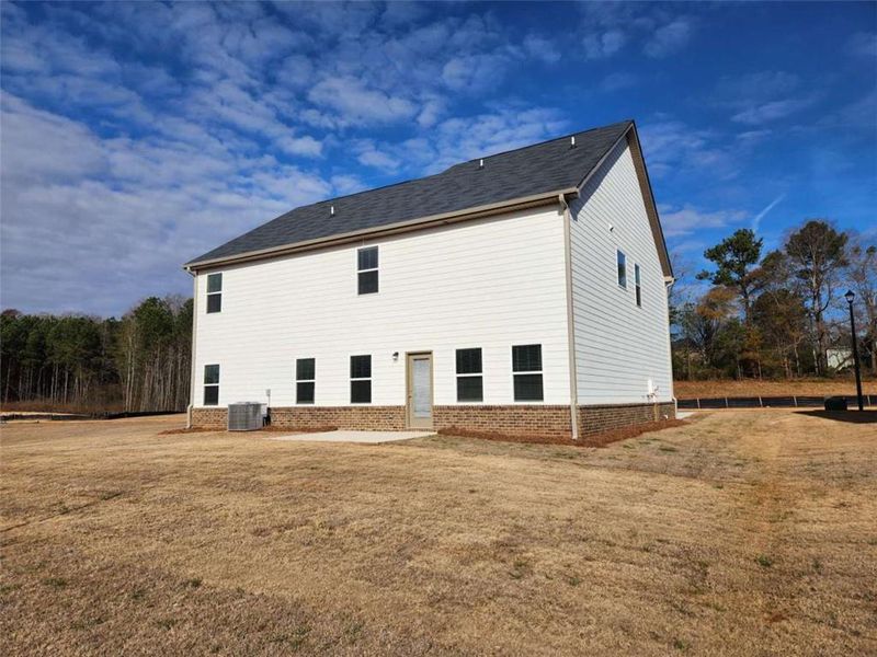Exterior details and patio area of a home in Southern Hills, McDonough (Image 3).