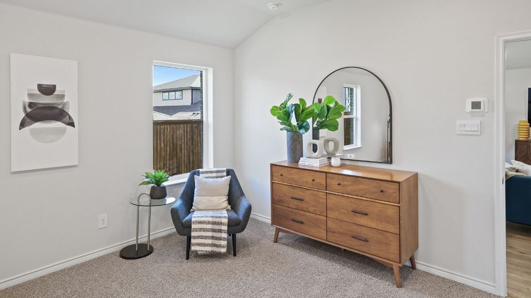Furnished interior view inside a new home in Prairie Oaks, Oak Point (Image 21).