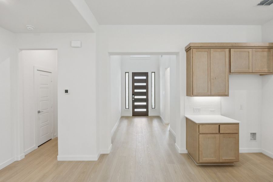 Entryway in the Monet II home plan by Trophy Signature Homes – REPRESENTATIVE PHOTO Entryway in the Monet II home plan by Trophy Signature Homes – REPRESENTATIVE PHOTO