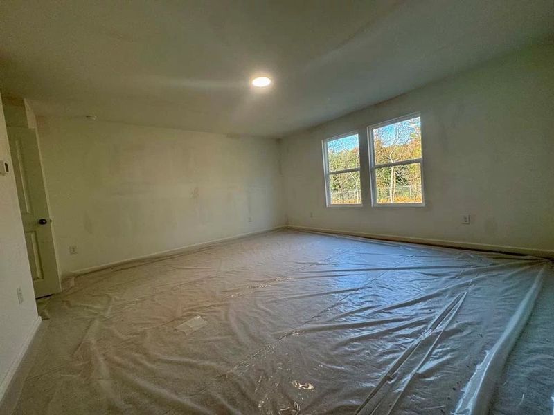 Primary Bedroom Construction Progress