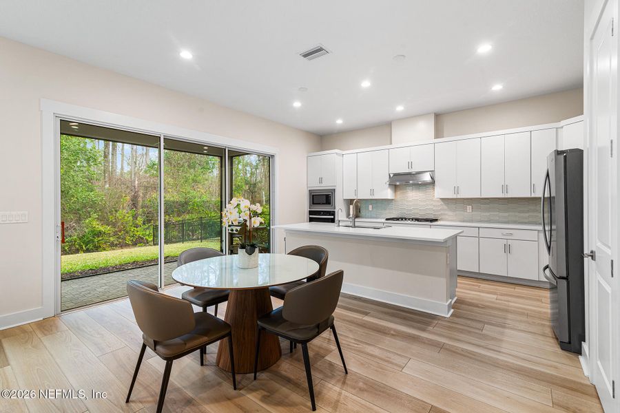 Furnished interior view inside a new home in , Jacksonville (Image 16).