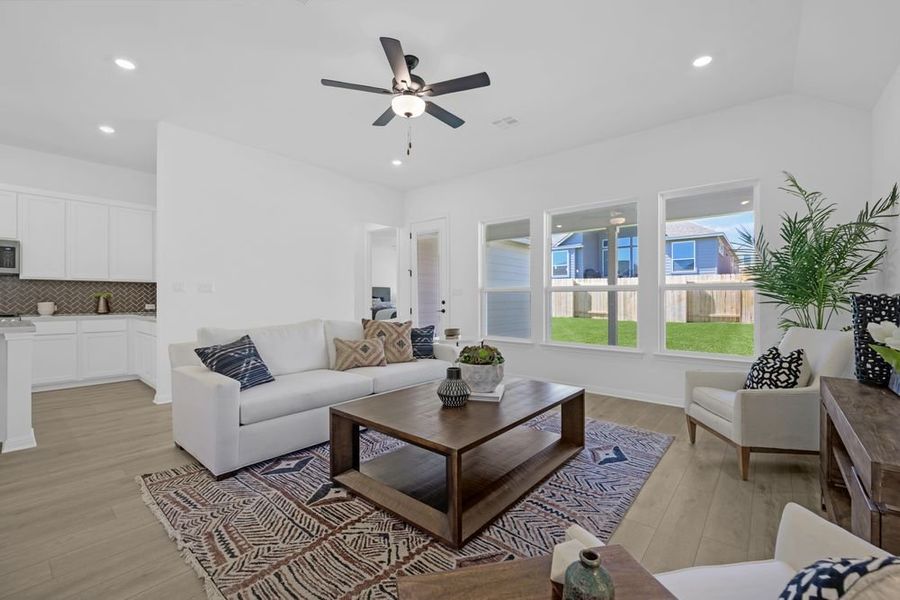 Furnished interior view inside a new home in Nolina 45s, Georgetown (Image 6).