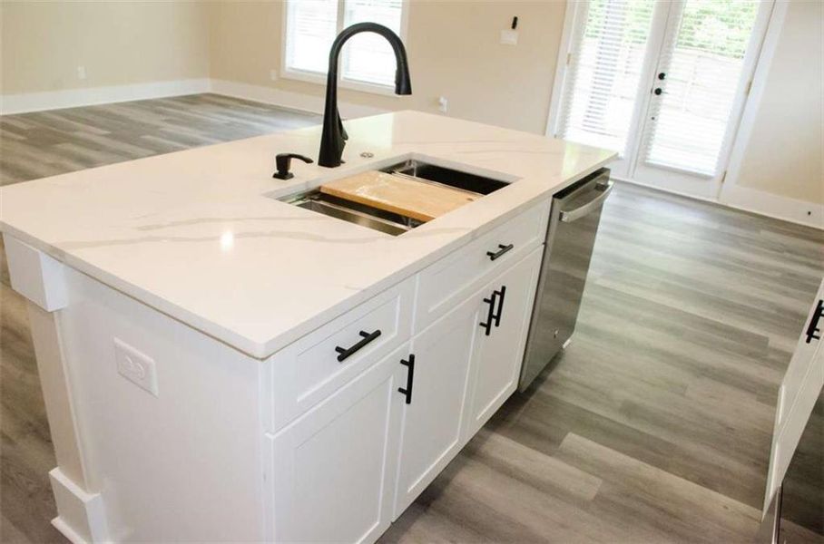 Close-up of interior finishes inside a home in , Mansfield (Image 13).