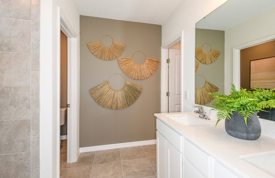 Owner's Bath with Dual Sinks