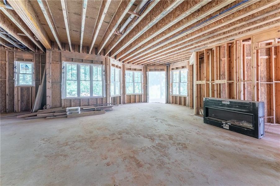 In-progress construction of a new home in , Canton, GA (Image 48). In-progress construction of a new home in , Canton, GA (Image 48).