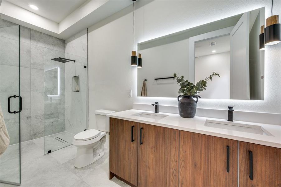 Furnished interior view inside a new home in , Dallas (Image 11). Furnished interior view inside a new home in , Dallas (Image 11).