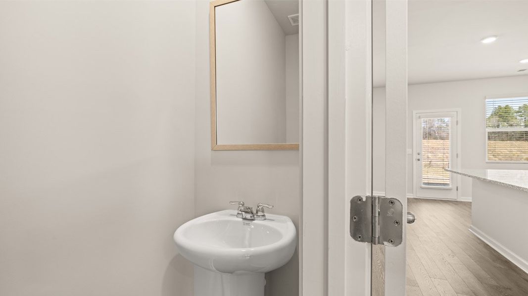 Furnished interior view inside a new home in Byrd Village, Graniteville (Image 9).