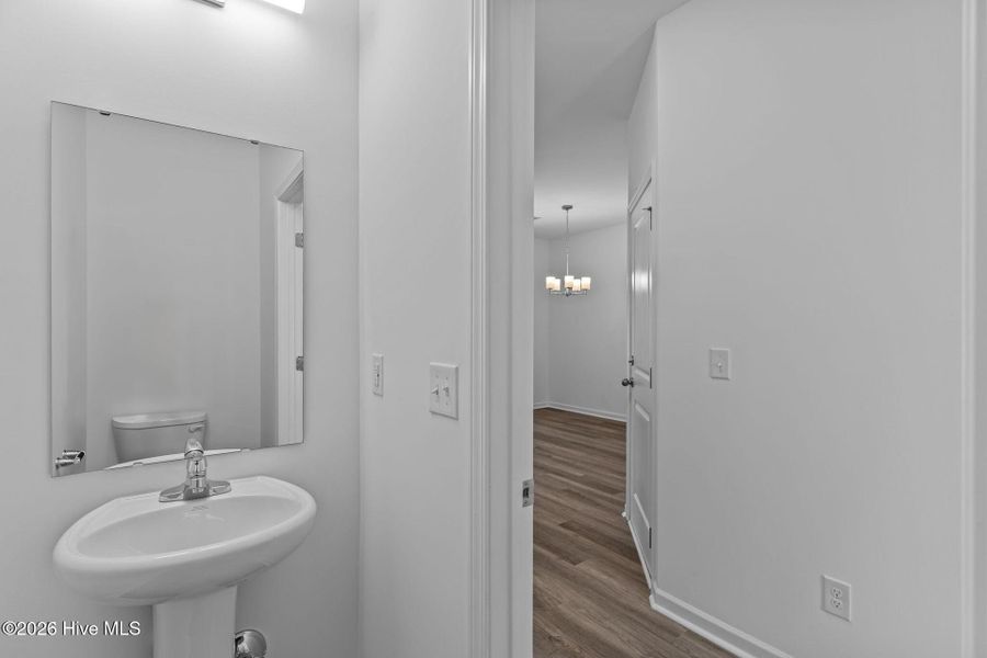 Furnished interior view inside a new home in Coastal Haven, Leland (Image 11). Furnished interior view inside a new home in Coastal Haven, Leland (Image 11).